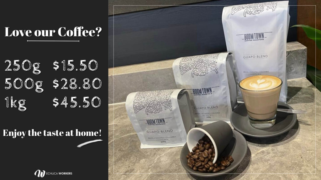 You can buy our coffee!